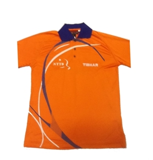 Tibhar Nederlands team dames shirt Radius oranje
