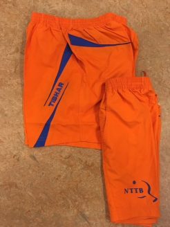 Nederlands Team Tafeltennisshort, model Orbit-0