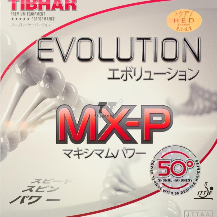 ACTIE 2 stuks Tibhar Evolution MX-P 50-0 ACTIE 2 stuks Tibhar Evolution MX-P 50-0