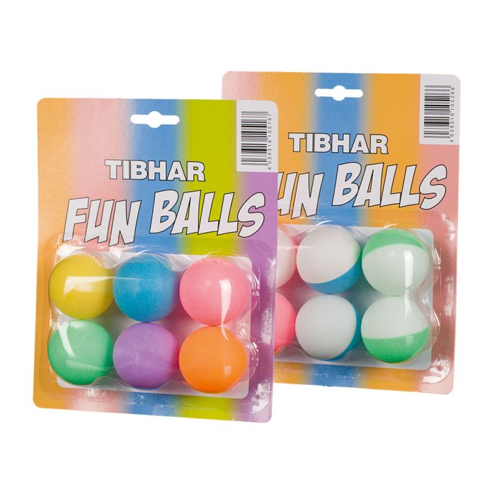 Tibhar Fun balls (blister 6 stuks)