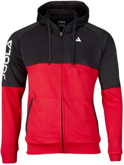 Joola Performance hoodie rood-zwart Joola Performance hoodie rood-zwart