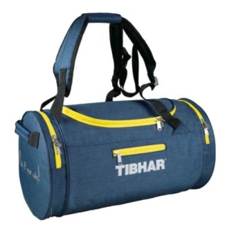 Tibhar Sydney sporttas (klein) navy/geel