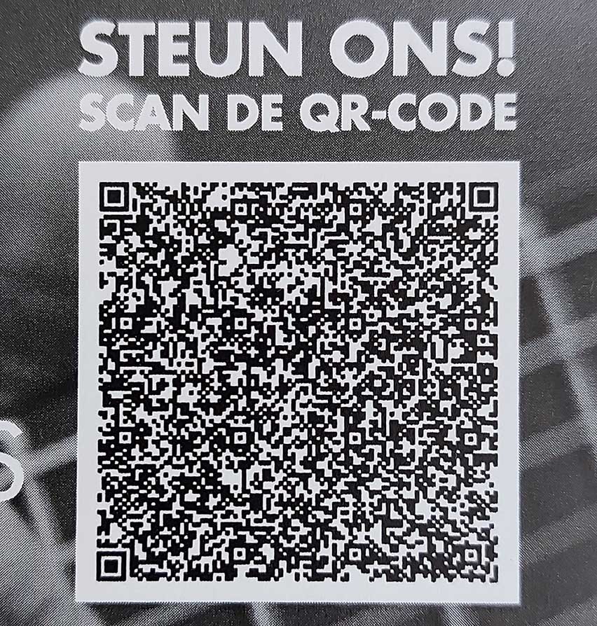 Steun ons!