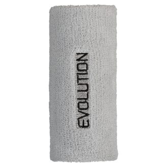 Tibhar badstof polsband extra lang zwart